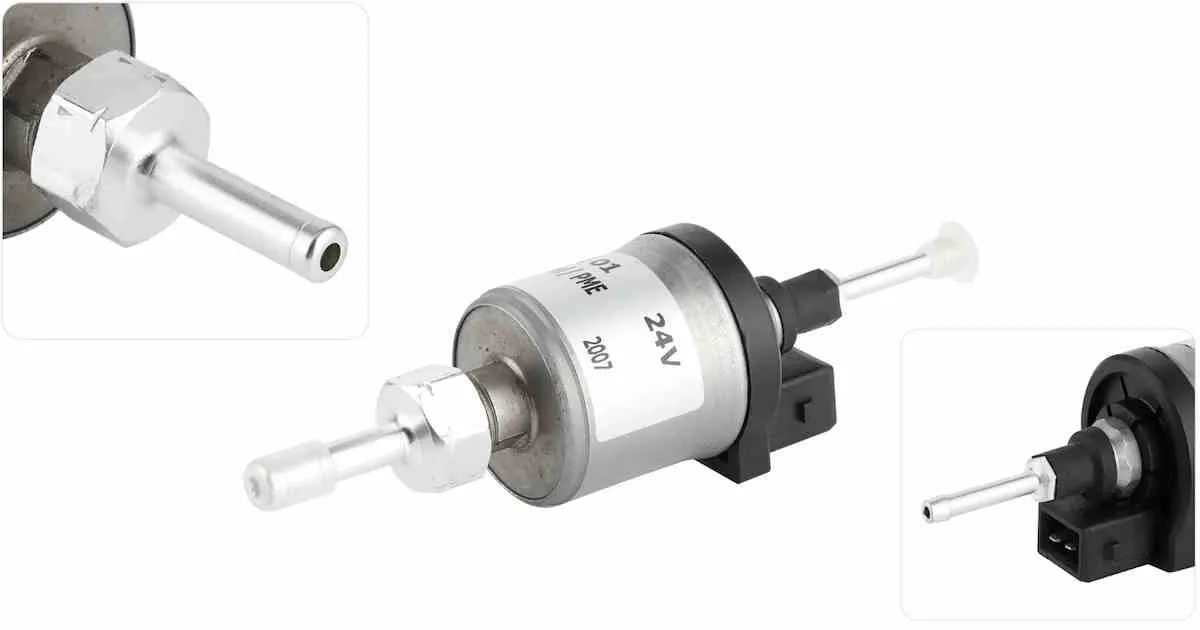 Насос топливный штекер EBERSPACHER D2 D4 (1kw-4kw) 24V 224518010000 ZIGLER ZE031