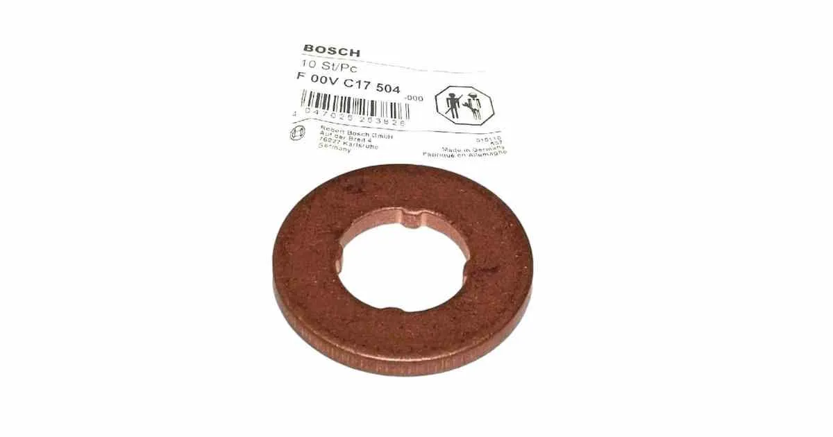 Медная шайба тепловой защиты форсунки BOSCH F00VC17504