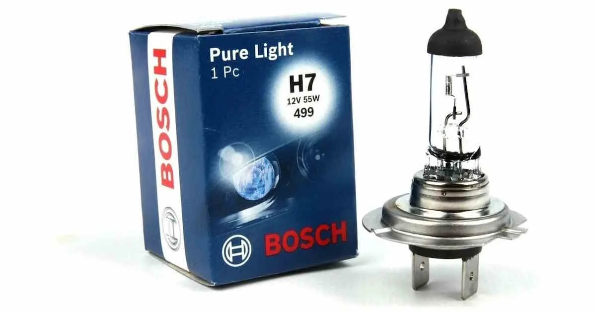 ЛАМПА H7 12V 55W ГАЛОГЕН PURE LIGHT BOSCH 1987302071