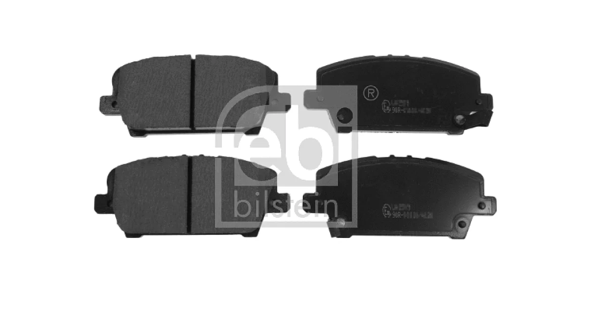 FEBI BILSTEIN 16802, Комплект тормозных колодок, дисковый тормоз