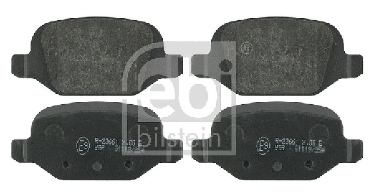 FEBI BILSTEIN 16370, Комплект тормозных колодок, дисковый тормоз