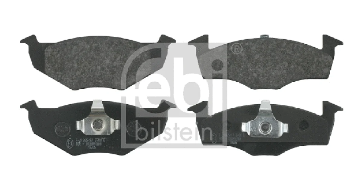 FEBI BILSTEIN 16044, Комплект тормозных колодок, дисковый тормоз