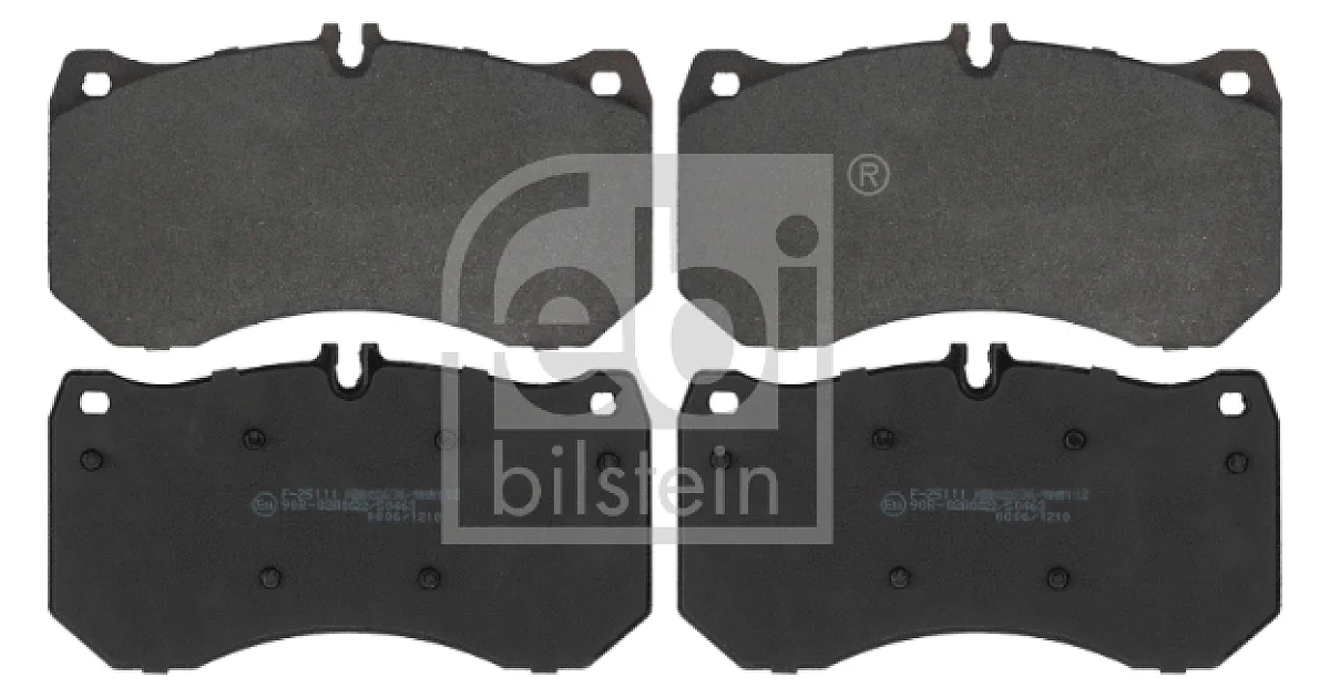 FEBI BILSTEIN 173458, Комплект тормозных колодок, дисковый тормоз