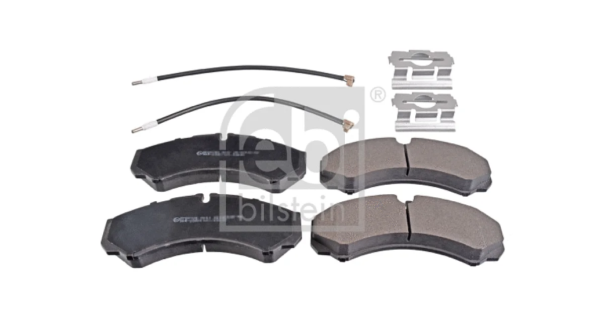 FEBI BILSTEIN 116255, Комплект тормозных колодок, дисковый тормоз