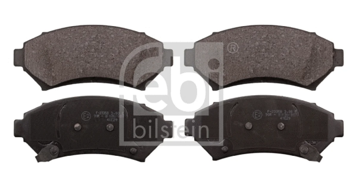 FEBI BILSTEIN 116156, Комплект тормозных колодок, дисковый тормоз