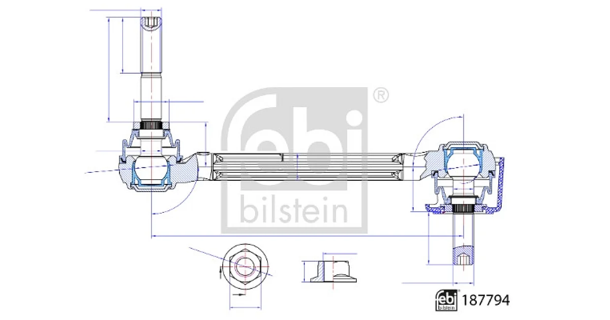 187794 - FEBI BILSTEIN - Тяга / стойка, стабилизатор