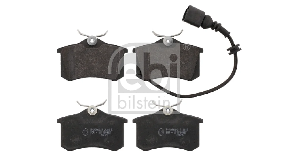 FEBI BILSTEIN 16639, Комплект тормозных колодок, дисковый тормоз