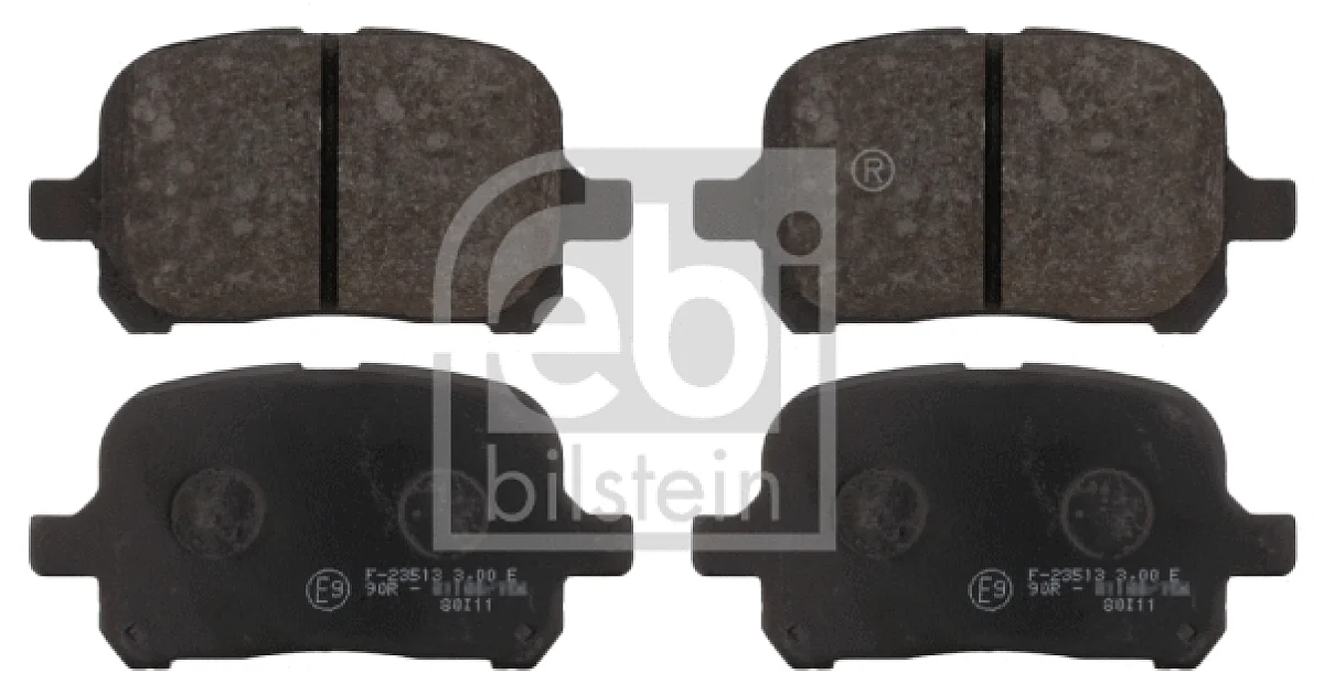 FEBI BILSTEIN 16724, Комплект тормозных колодок, дисковый тормоз