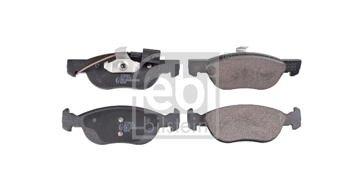 FEBI BILSTEIN 116000, Комплект тормозных колодок, дисковый тормоз