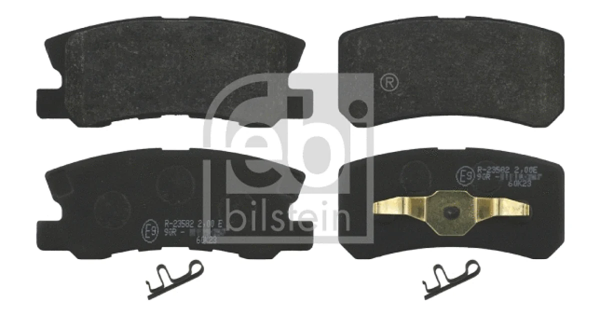 FEBI BILSTEIN - 16583 - Комплект тормозных колодок, дисковый тормоз