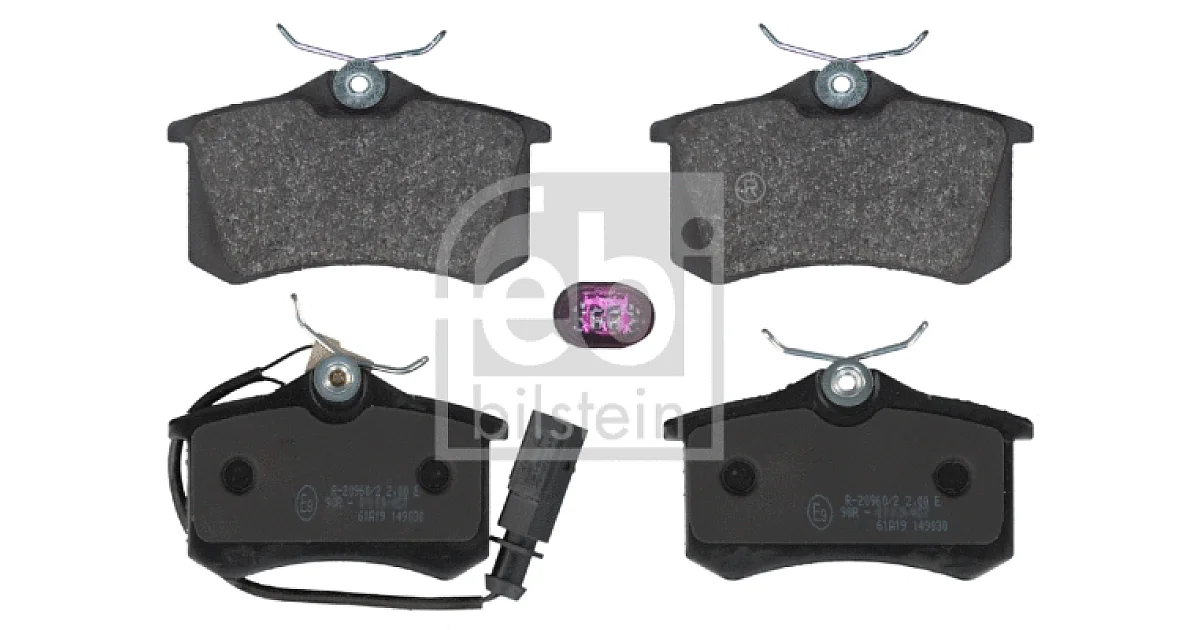 FEBI BILSTEIN 16394, Комплект тормозных колодок, дисковый тормоз