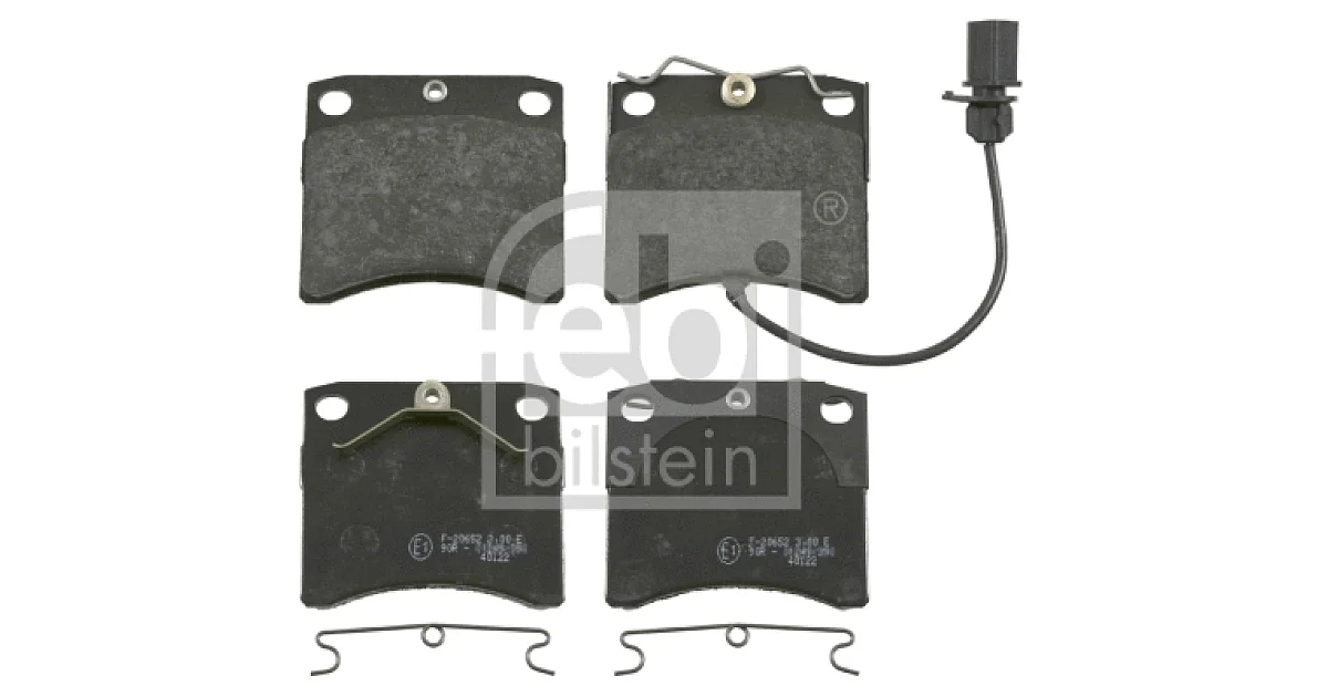 FEBI BILSTEIN 16463, Комплект тормозных колодок, дисковый тормоз