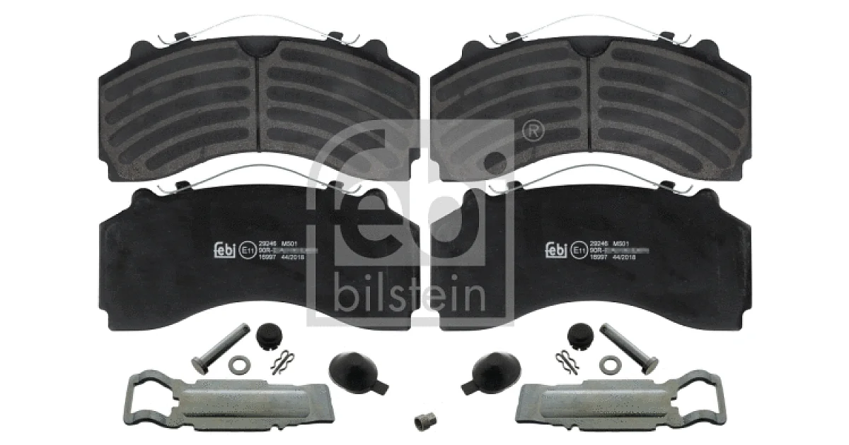 FEBI BILSTEIN 16997, Комплект тормозных колодок, дисковый тормоз