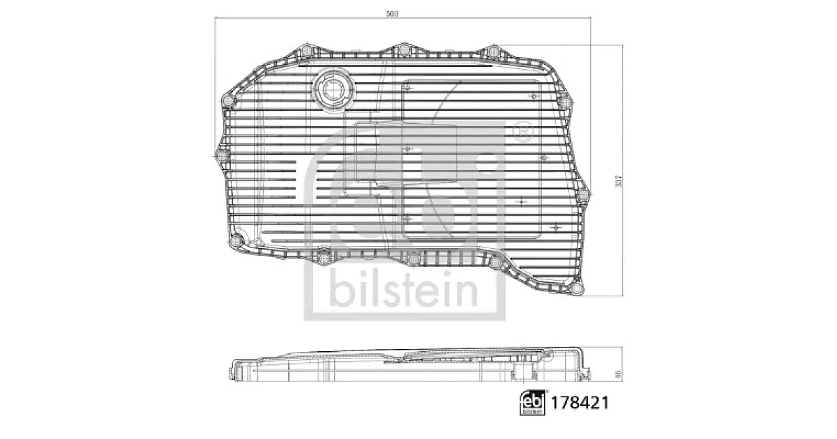 178421 - FEBI BILSTEIN - Гидрофильтр, автоматическая коробка передач