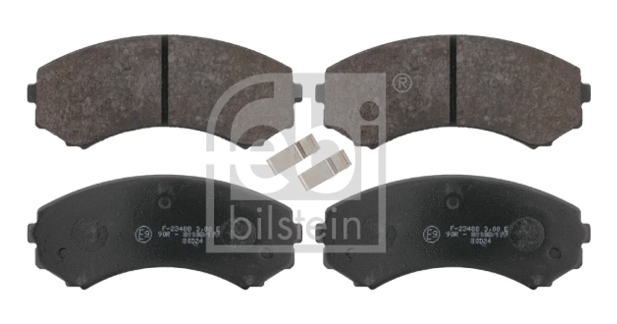 FEBI BILSTEIN 16582, Комплект тормозных колодок, дисковый тормоз