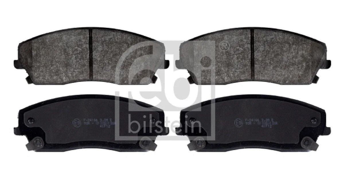 FEBI BILSTEIN 116108, Комплект тормозных колодок, дисковый тормоз