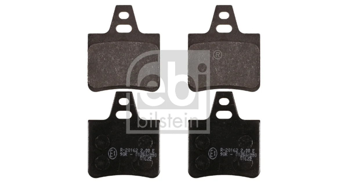 FEBI BILSTEIN 16764, Комплект тормозных колодок, дисковый тормоз