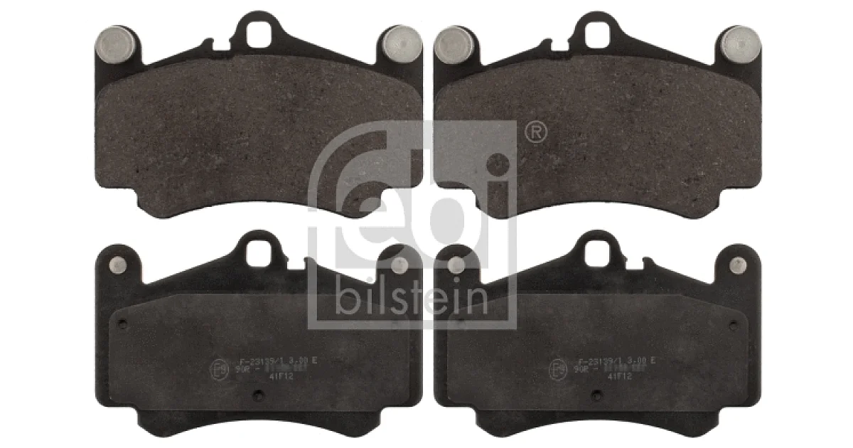 FEBI BILSTEIN 116168, Комплект тормозных колодок, дисковый тормоз