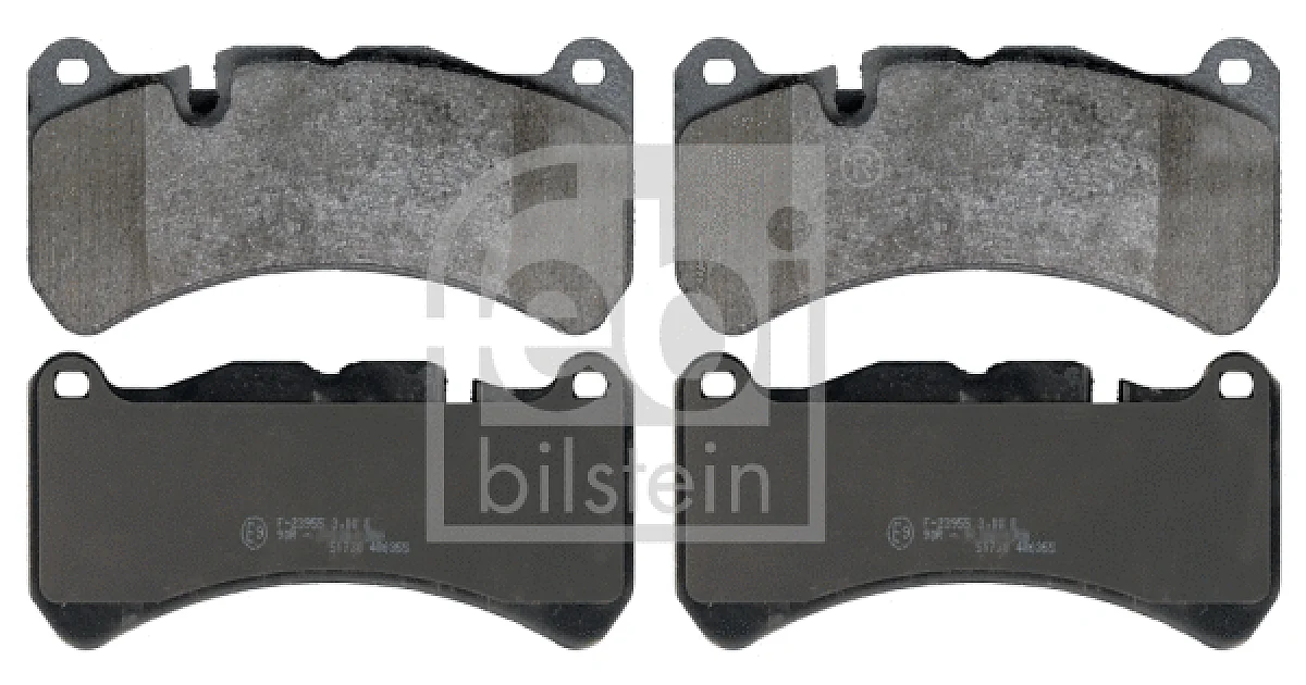 FEBI BILSTEIN 116138, Комплект тормозных колодок, дисковый тормоз