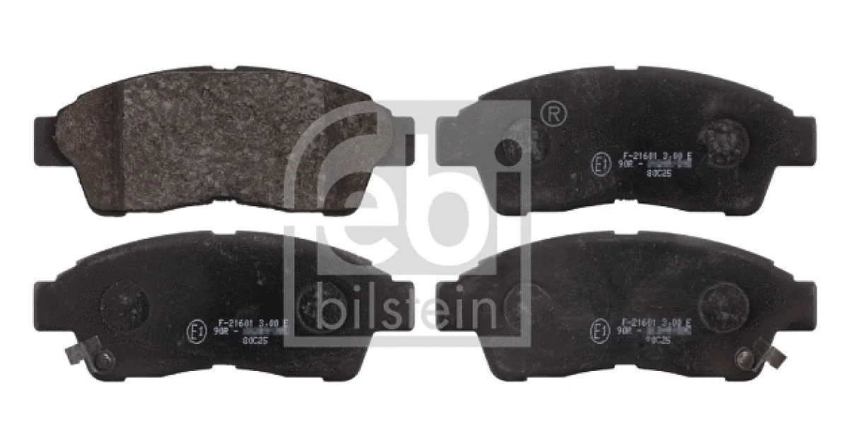 FEBI BILSTEIN 16616, Комплект тормозных колодок, дисковый тормоз