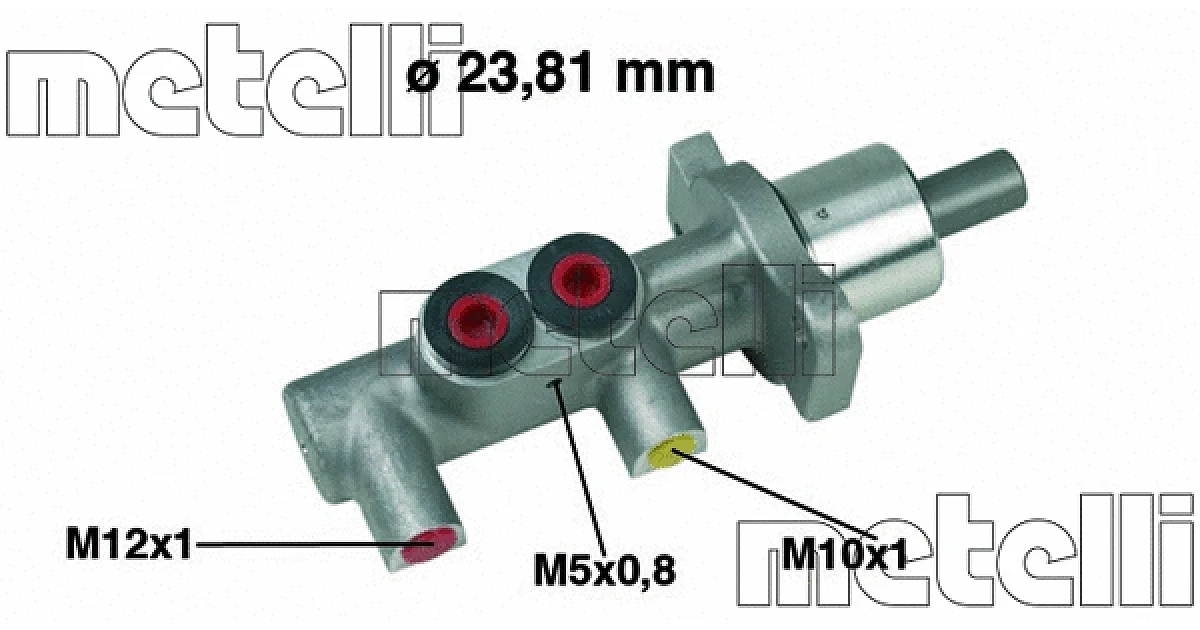 050382 - METELLI - Главный тормозной цилиндр