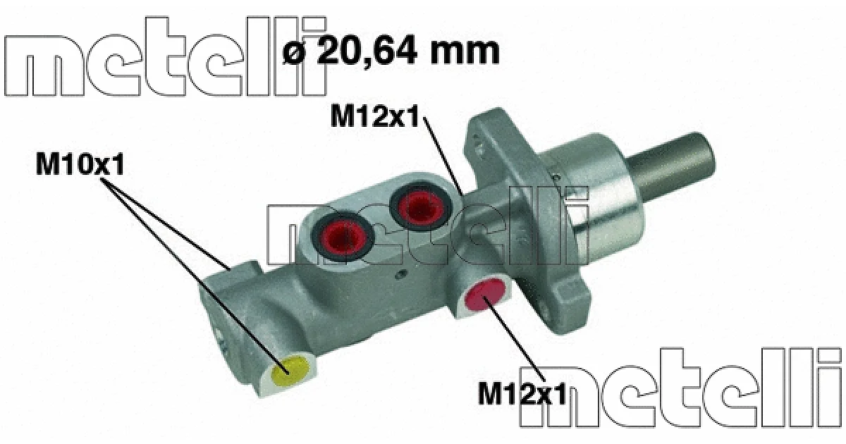 050363 - METELLI - Главный тормозной цилиндр