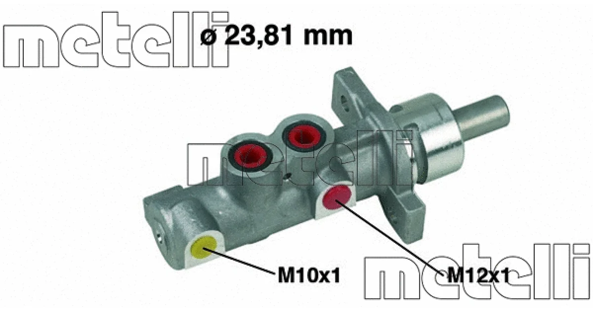 050409 - METELLI - Главный тормозной цилиндр
