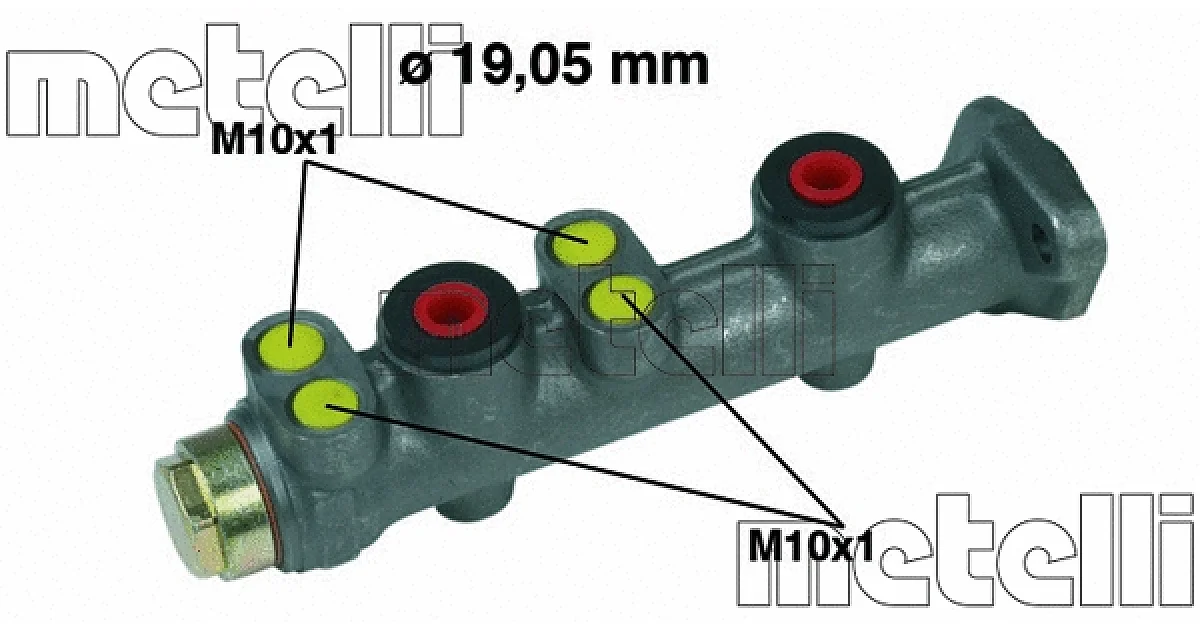 050150 - METELLI - Главный тормозной цилиндр