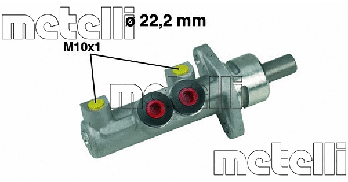 050327 - METELLI - Главный тормозной цилиндр