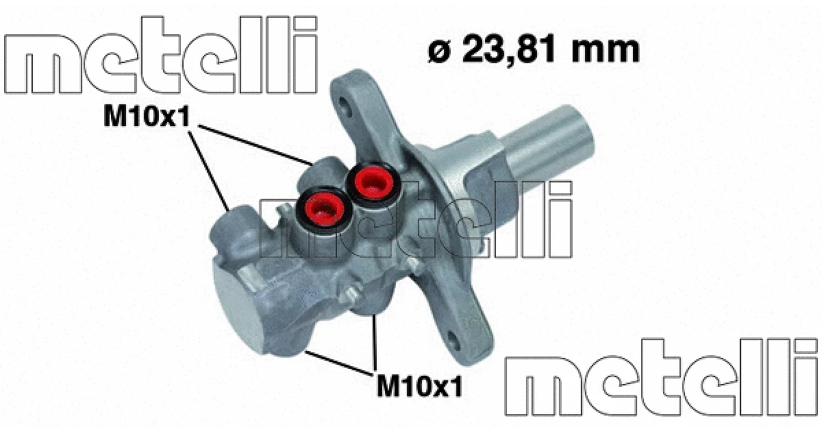 050678 - METELLI - Главный тормозной цилиндр