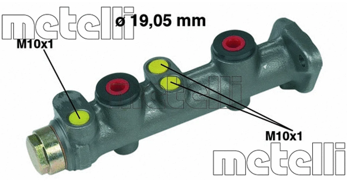 050028 - METELLI - Главный тормозной цилиндр