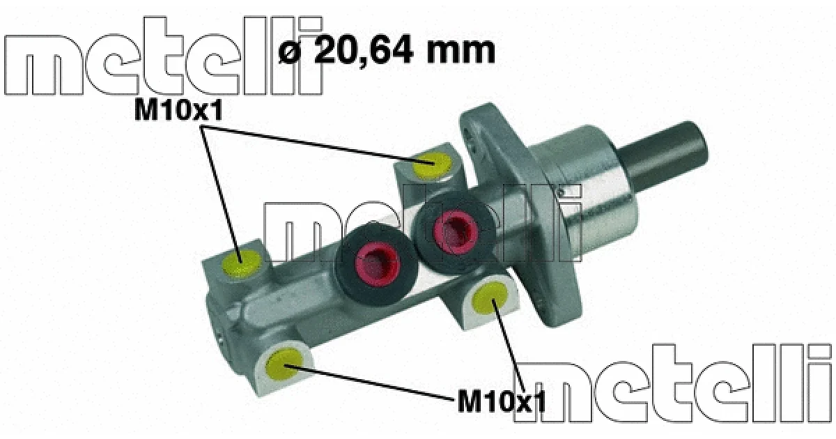 050360 - METELLI - Главный тормозной цилиндр
