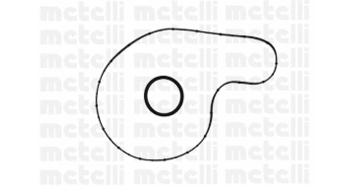 240996 - METELLI - Водяной насос, охлаждение двигателя