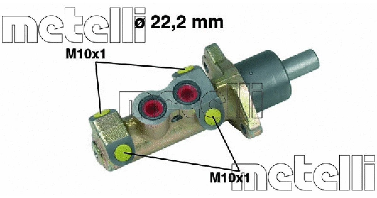 050326 - METELLI - Главный тормозной цилиндр