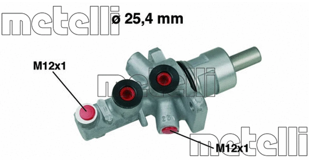 050566 - METELLI - Главный тормозной цилиндр