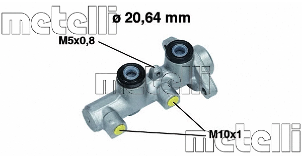 050513 - METELLI - Главный тормозной цилиндр