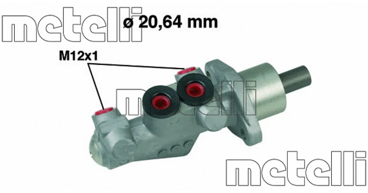 050584 - METELLI - Главный тормозной цилиндр