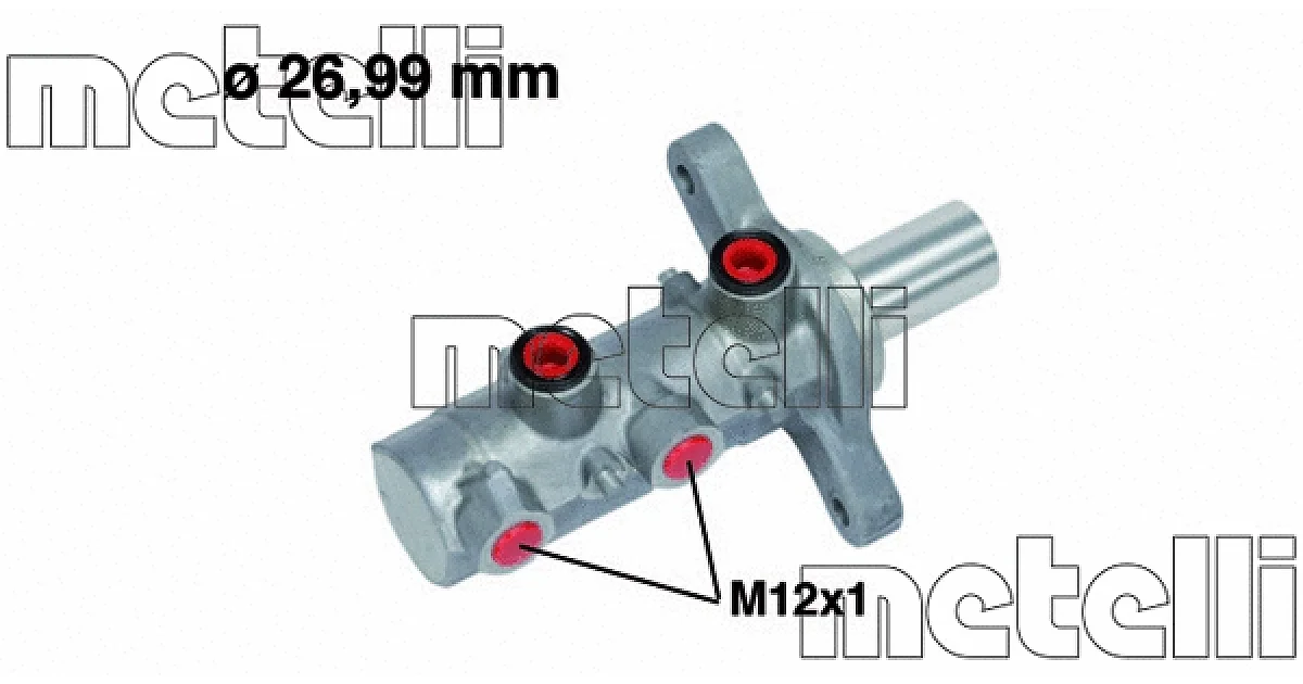 050729 - METELLI - Главный тормозной цилиндр