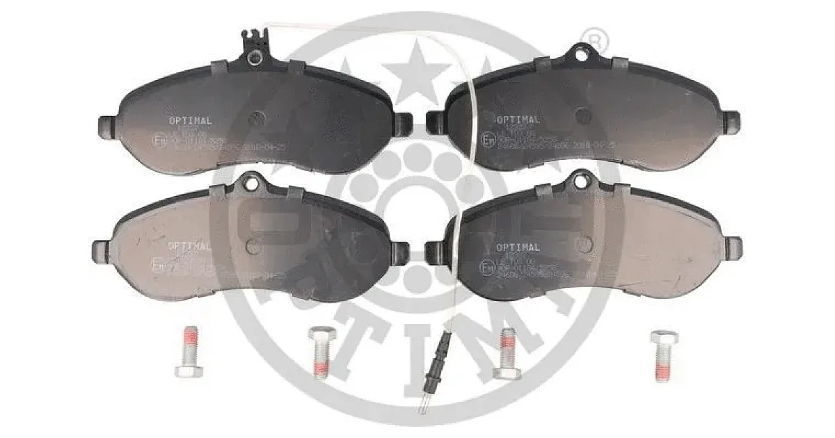 OPTIMAL BP-12337 (BP12337), Комплект тормозных колодок, дисковый тормоз