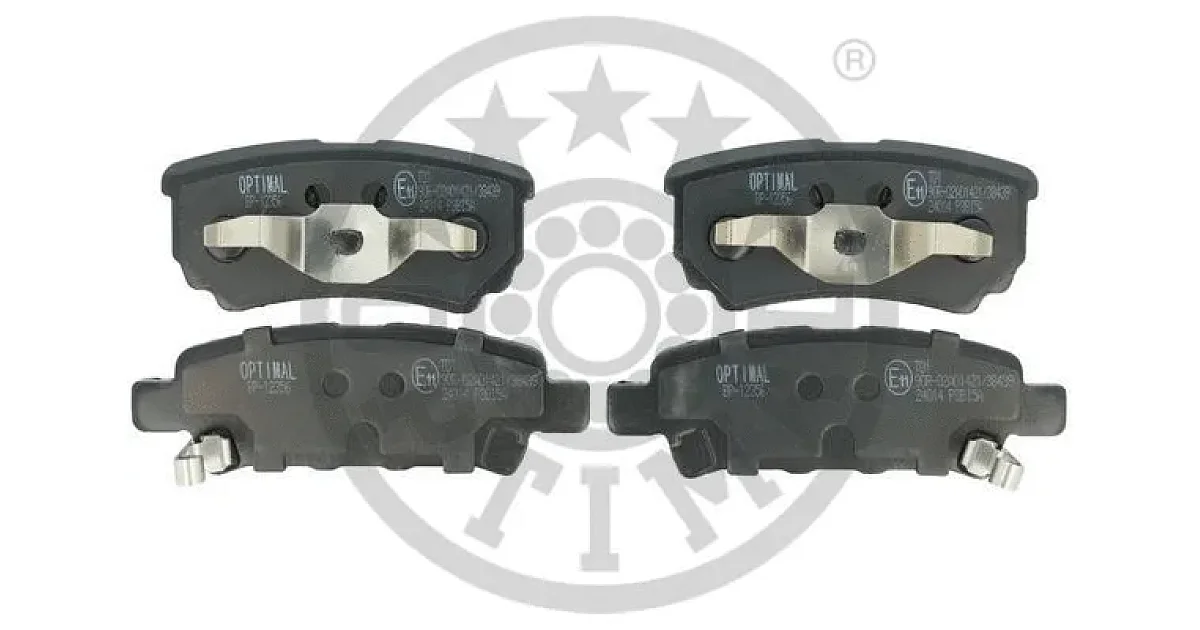 OPTIMAL BP-12356, Комплект тормозных колодок, дисковый тормоз