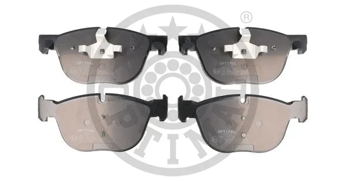 OPTIMAL BP-12434 (BP12434), Комплект тормозных колодок, дисковый тормоз