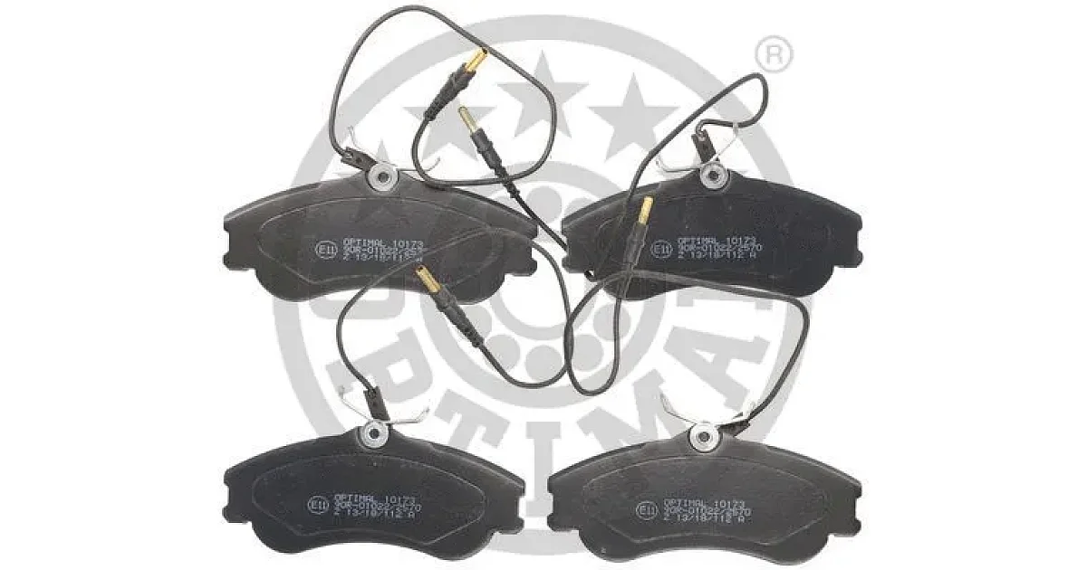 OPTIMAL BP-10173, Комплект тормозных колодок, дисковый тормоз