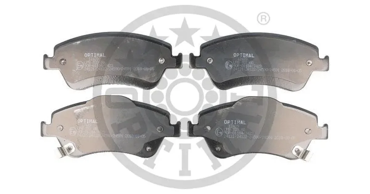 OPTIMAL BP-12439, Комплект тормозных колодок, дисковый тормоз