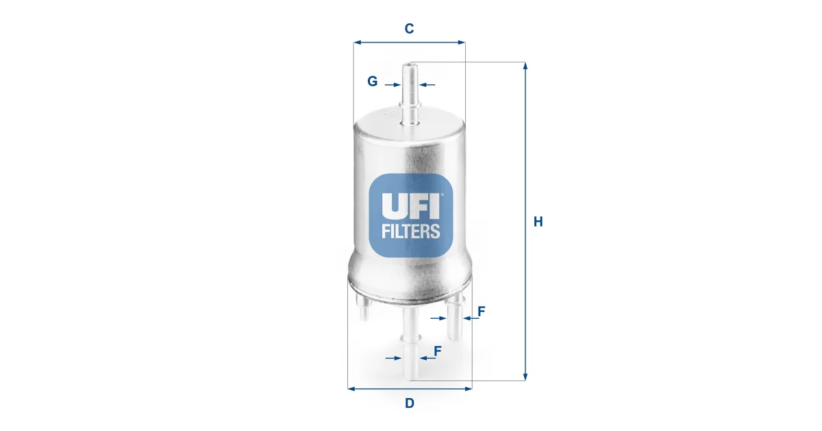 3183200 - UFI - Топливный фильтр