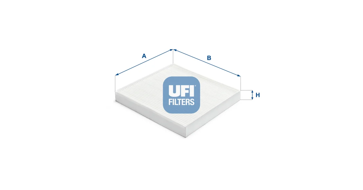 5338700 - UFI - Фильтр, воздух во внутренном пространстве