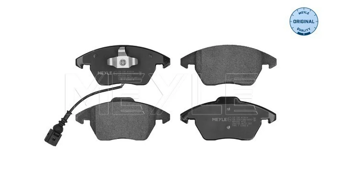0252358720W - MEYLE - Комплект тормозных колодок, дисковый тормоз