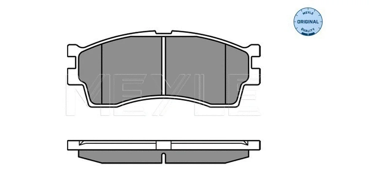 MEYLE 025 238 7316/W (0252387316W), Комплект тормозных колодок, дисковый тормоз