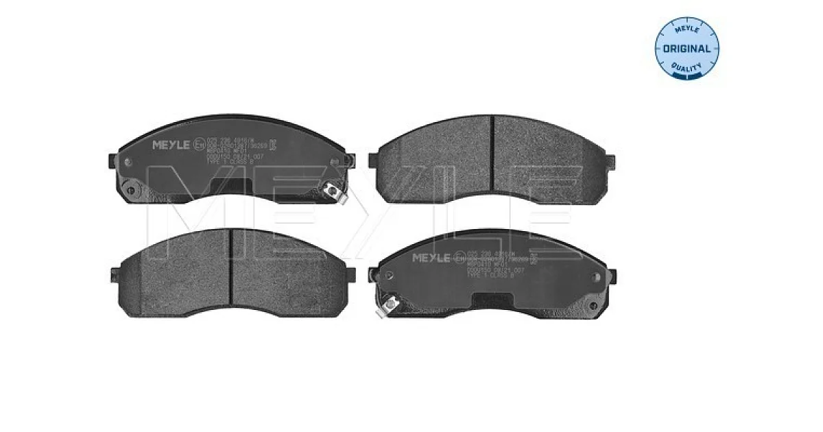 MEYLE 025 236 4916/W (0252364916W), Комплект тормозных колодок, дисковый тормоз