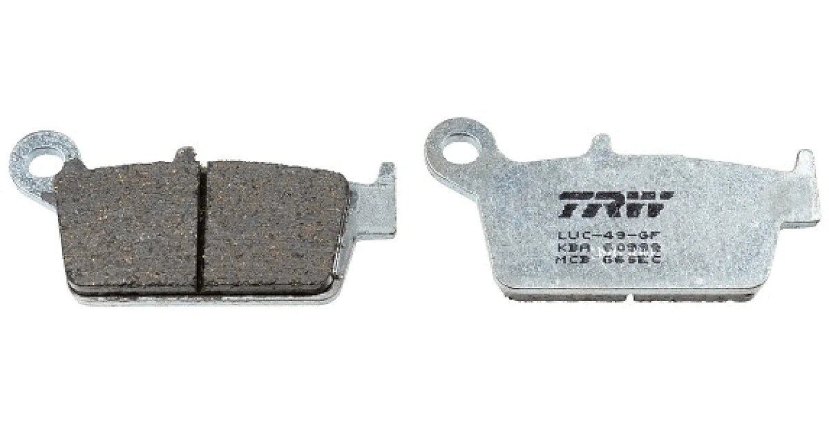 TRW MCB665EC, Комплект тормозных колодок, дисковый тормоз
