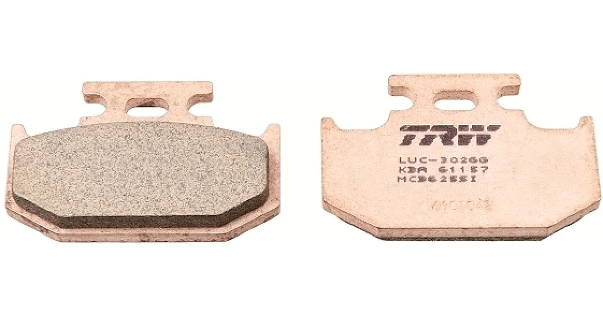 TRW MCB625SI, Комплект тормозных колодок, дисковый тормоз